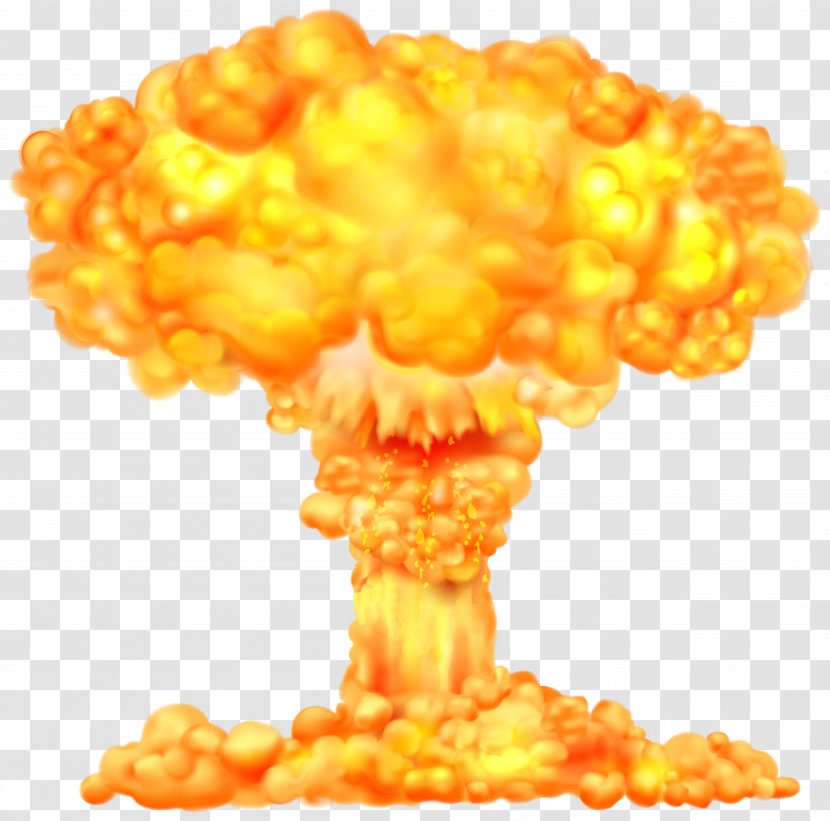 Explosion Mushroom Cloud Clip Art - Nuclear - Bomb Transparent PNG