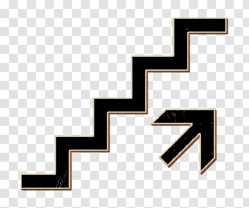 Ascending Stairs Signal Icon Signals Set Icon Stair Icon Transparent PNG