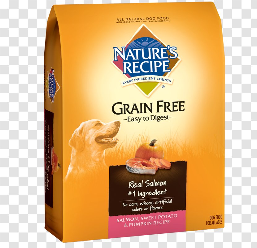 Nature's Recipe Grain Free Dry Dog Food Chicken Grain-Free Salmon Sweet Potato & Pumpkin 4 Lb Adult Lamb Meal Rice - Easy Snack Recipes Transparent PNG