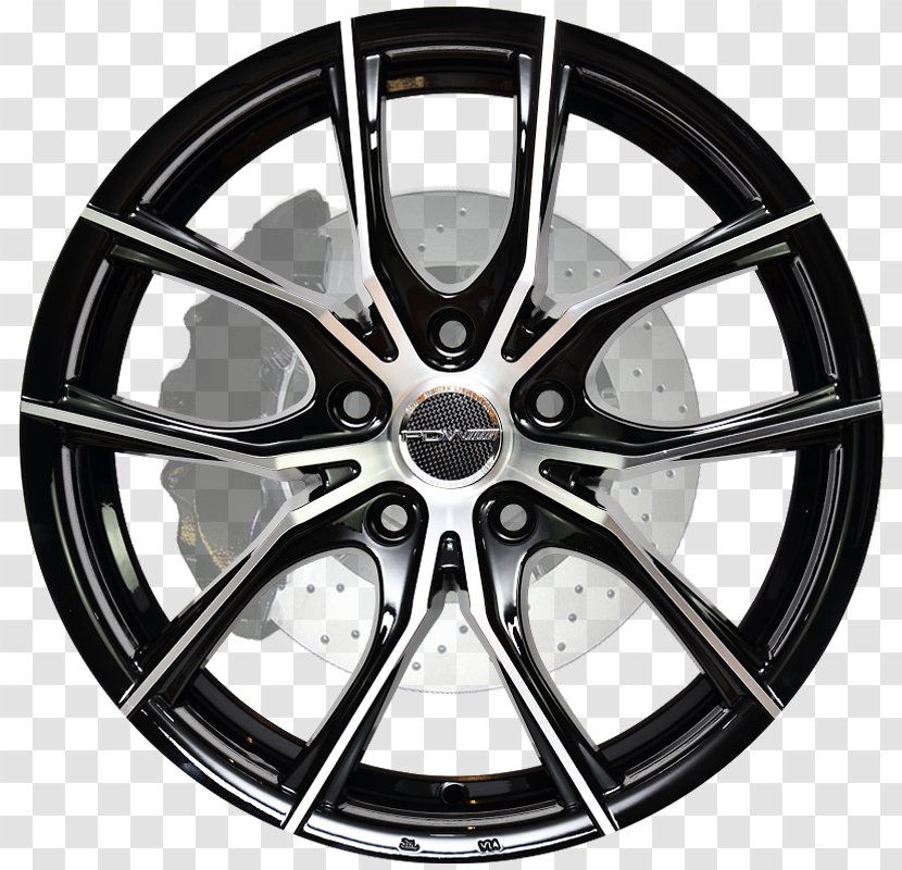 Car Alloy Wheel Motor Vehicle Tires Rim - Spoke Transparent PNG