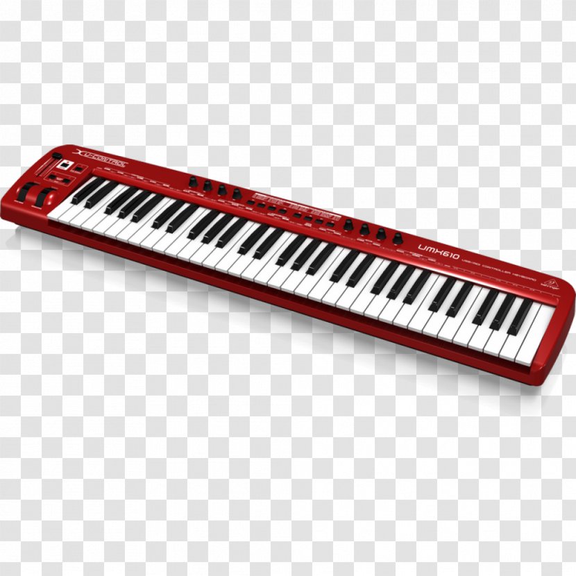 MIDI Keyboard Controllers Musical Sound Synthesizers Behringer - Flower - 1000 Transparent PNG