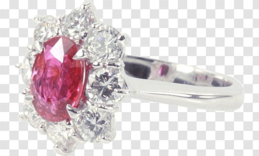 Ruby Ring Sapphire Body Jewellery - Wedding Transparent PNG