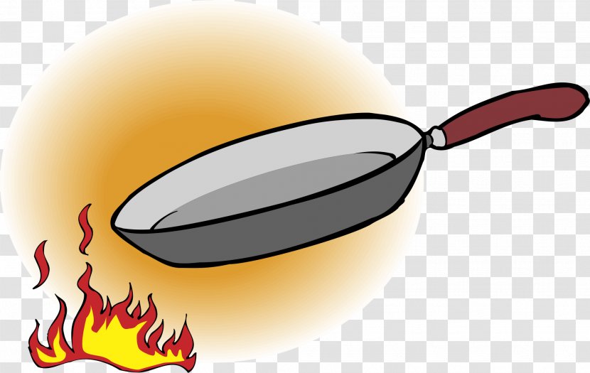Frying Pan Cooking Out Of The Vector Material Transparent Png