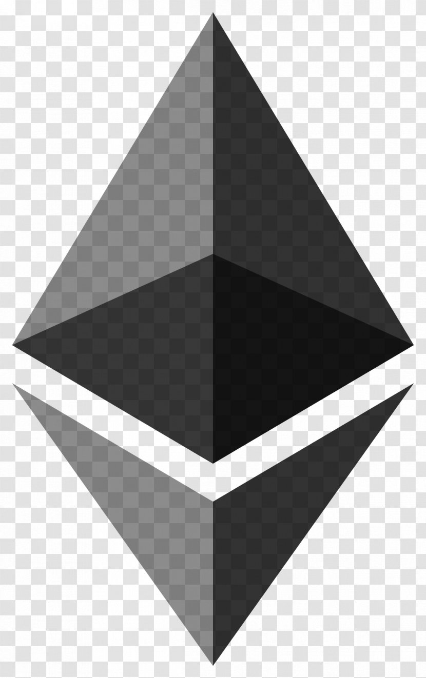 Ethereum Blockchain Cryptocurrency Logo - Illustration Transparent PNG