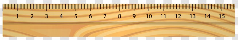 Vidia Clip Art - Rectangle - Wooden Ruler Transparent Vector Clipart Transparent PNG