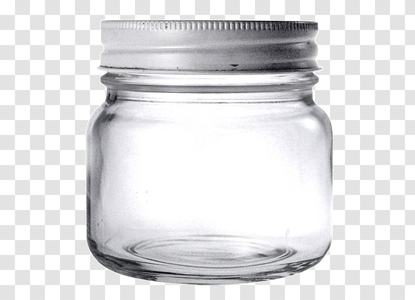 Glass Bottle Mason Jar - Lid - Utensil Transparent PNG