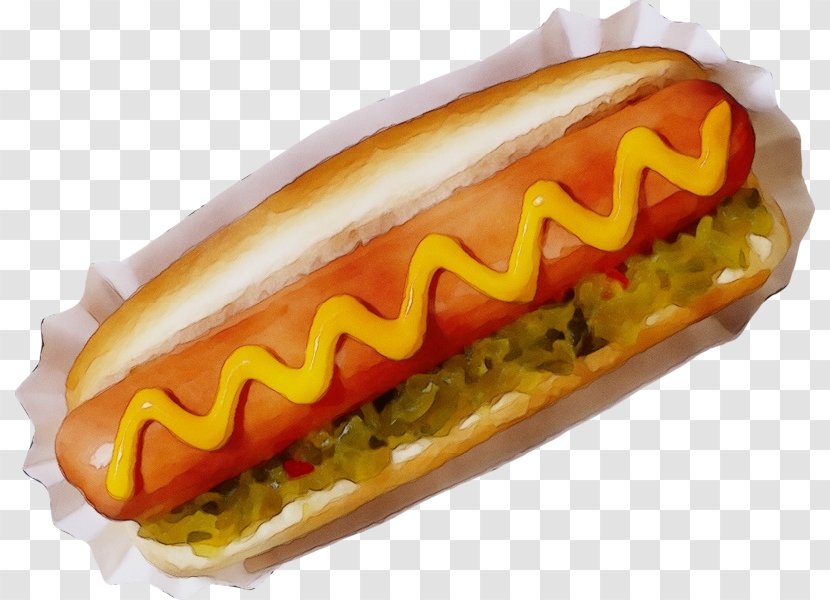 Fast Food Junk Hot Dog Bun - Ingredient Sausage Transparent PNG