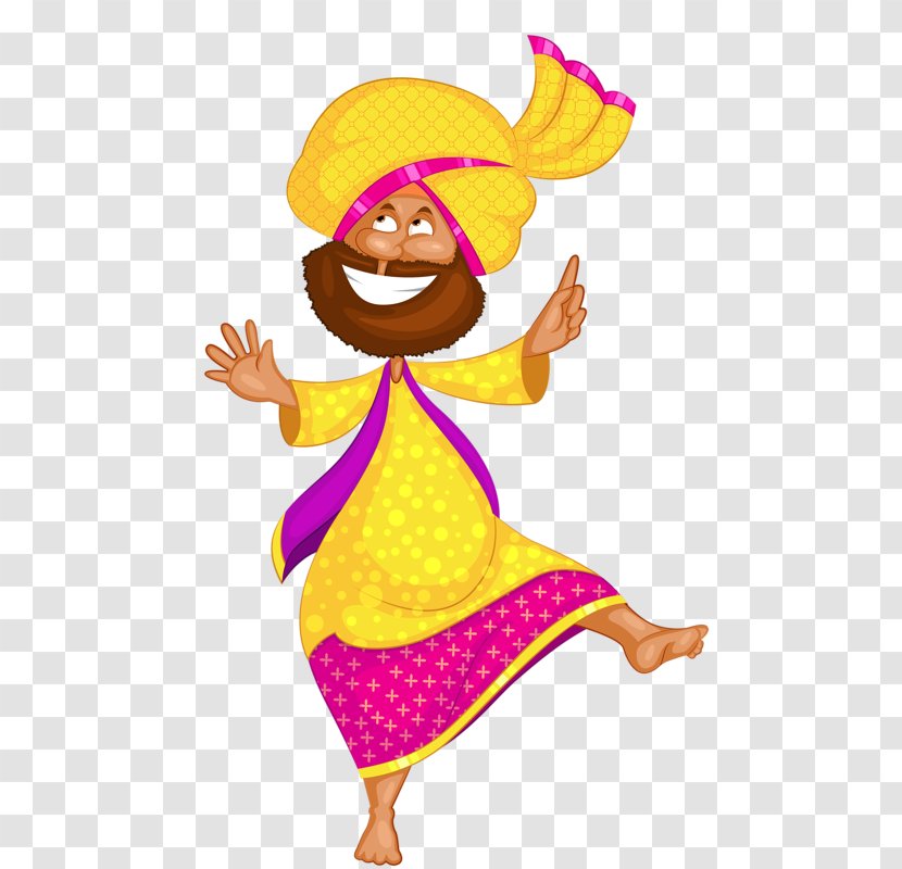 Punjab Culture Clip Art - Smile - Costume Design Transparent PNG