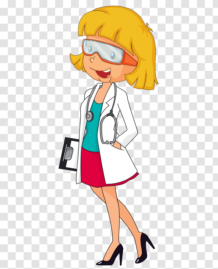 Vector Graphics Cartoon Physician Illustration Clip Art - Tree - Hospital People Transparent PNG