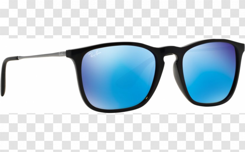 Goggles Sunglasses Blue Ray-Ban Chris - Azure Transparent PNG