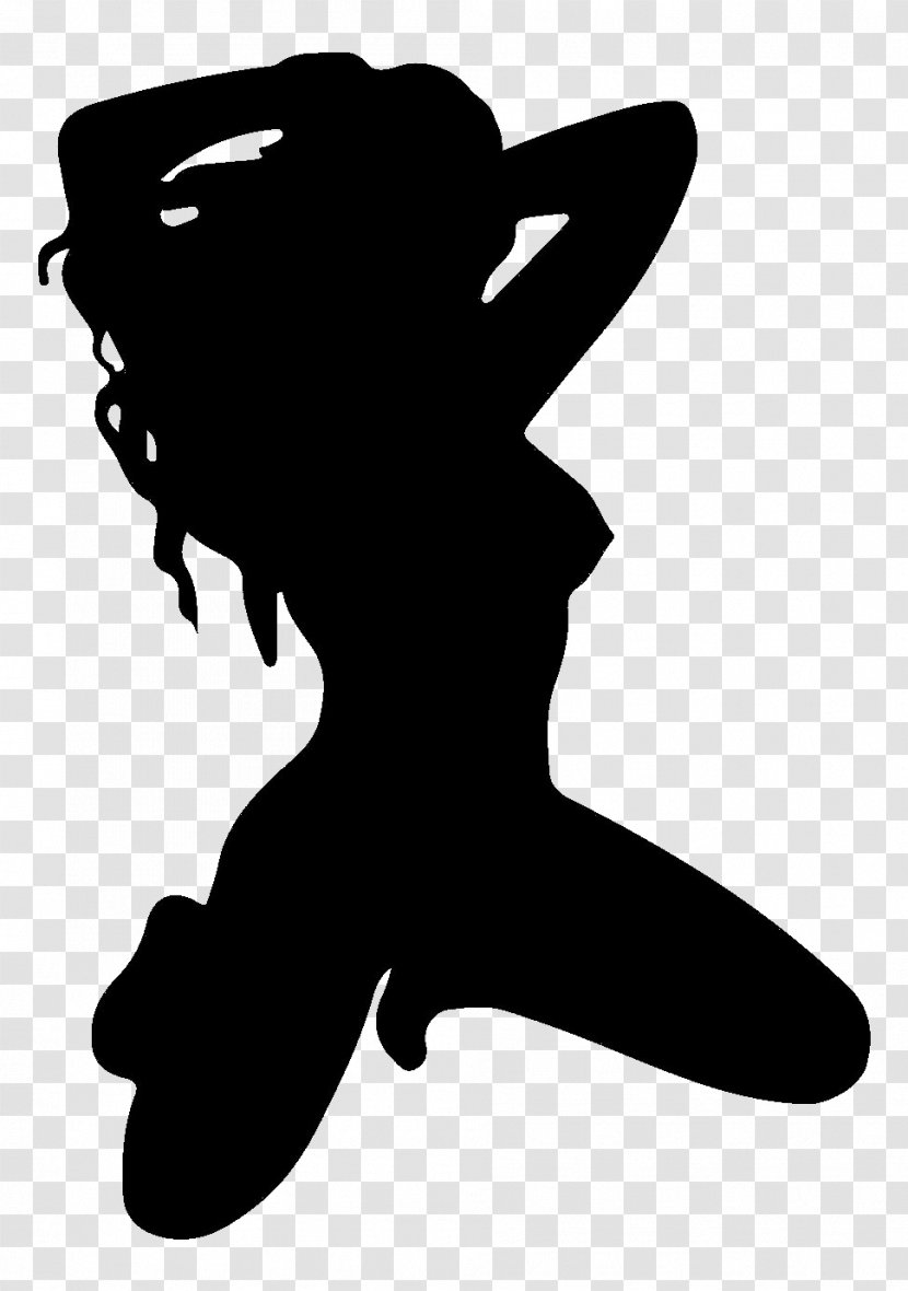Silhouette Woman Decal Drawing Transparent PNG