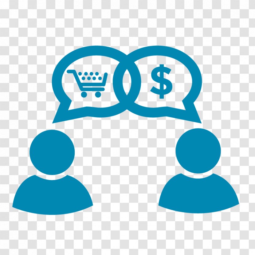 Sales Personal Selling Marketing Business Customer - Aqua Transparent PNG