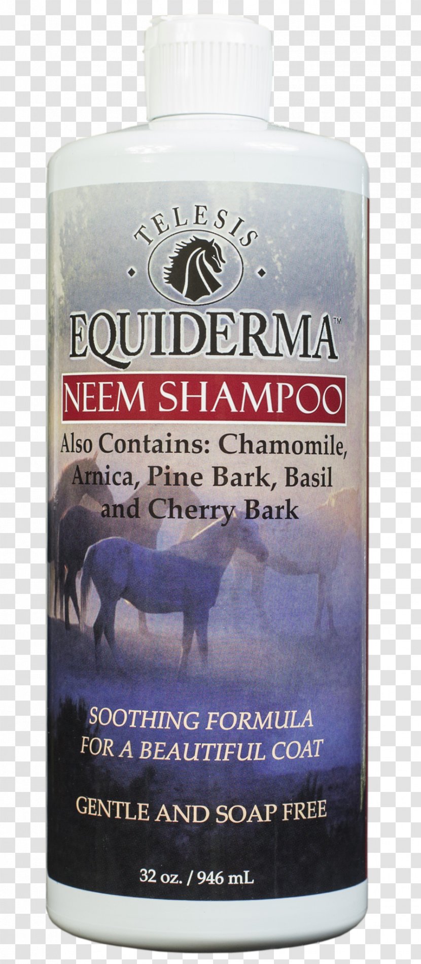 Horse Lotion Neem Tree Hair Conditioner Pet - Sweet Itch - Skin Problem Transparent PNG