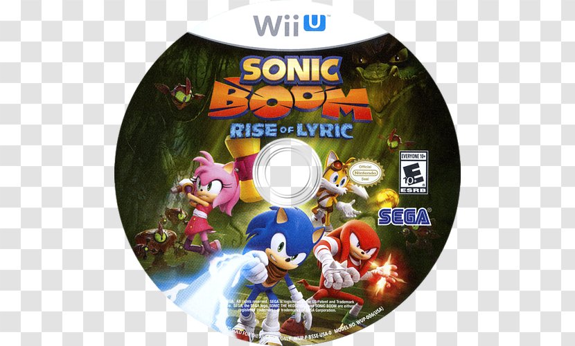 Sonic Boom: Rise Of Lyric The Hedgehog 2 Shattered Crystal - Wii - Video Game Transparent PNG