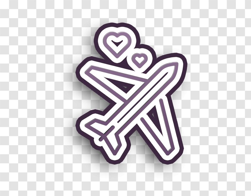 Honeymoon Icon Travel Wedding - Symbol Logo Transparent PNG