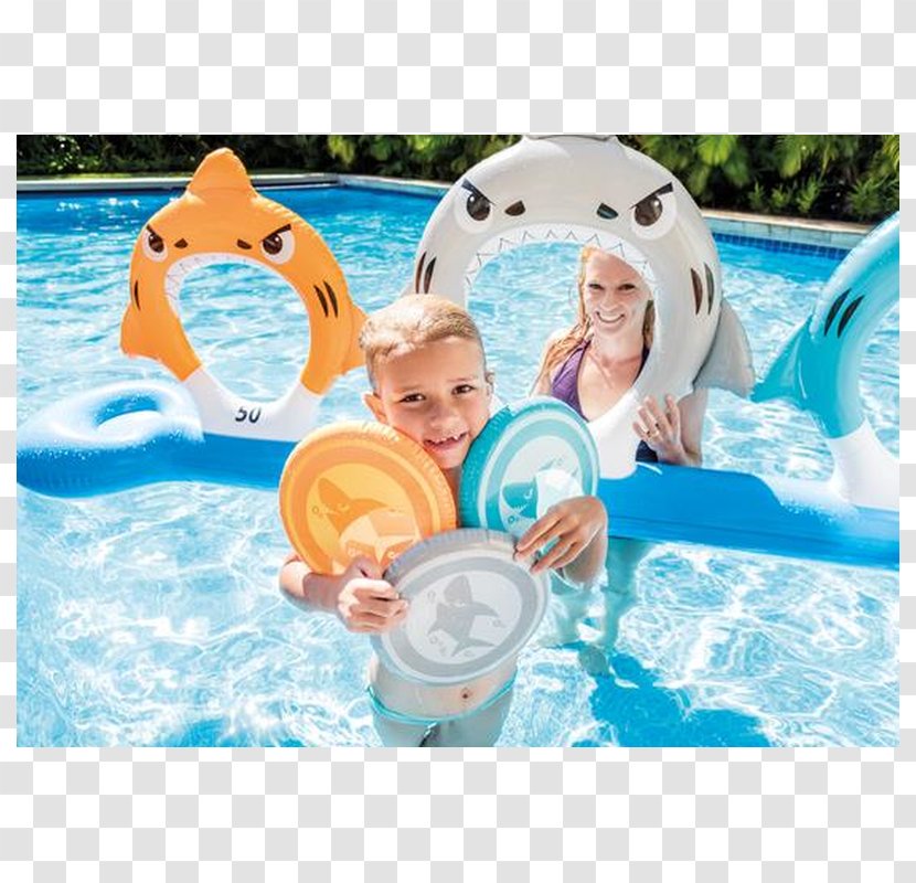 Swimming Pool Shark Inflatable Game Leisure - Water Park Transparent PNG