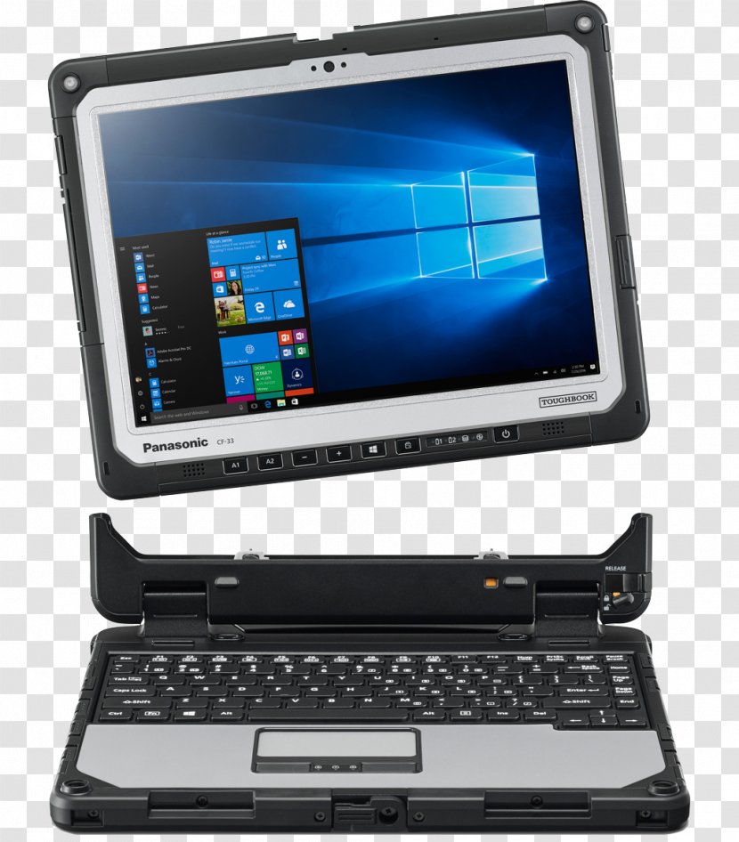 Panasonic CF-33 Toughbook 12.0-inch Semi-Rugged Laptop 2-in-1 PC 2.6ghz I5-7300U 12