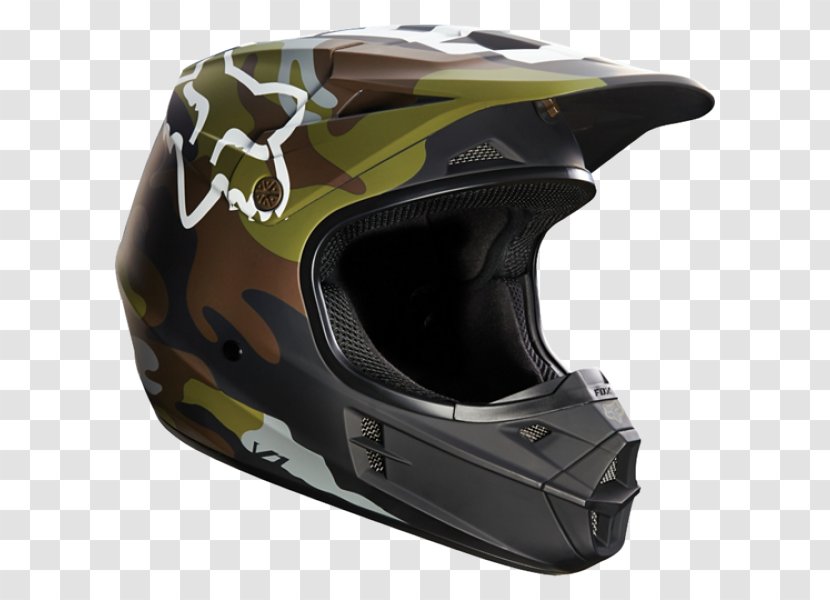 Motorcycle Helmets Motocross Fox Racing - Powersports Transparent PNG