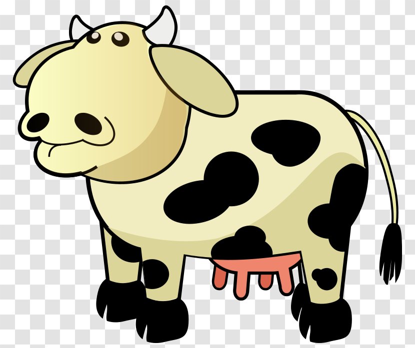 Cattle Udder Clip Art - Dog Like Mammal - Swiss Cheese Clipart Transparent PNG