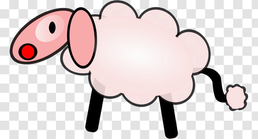 Sheep Clip Art Image Vector Graphics Openclipart - Frame - Day Transparent PNG