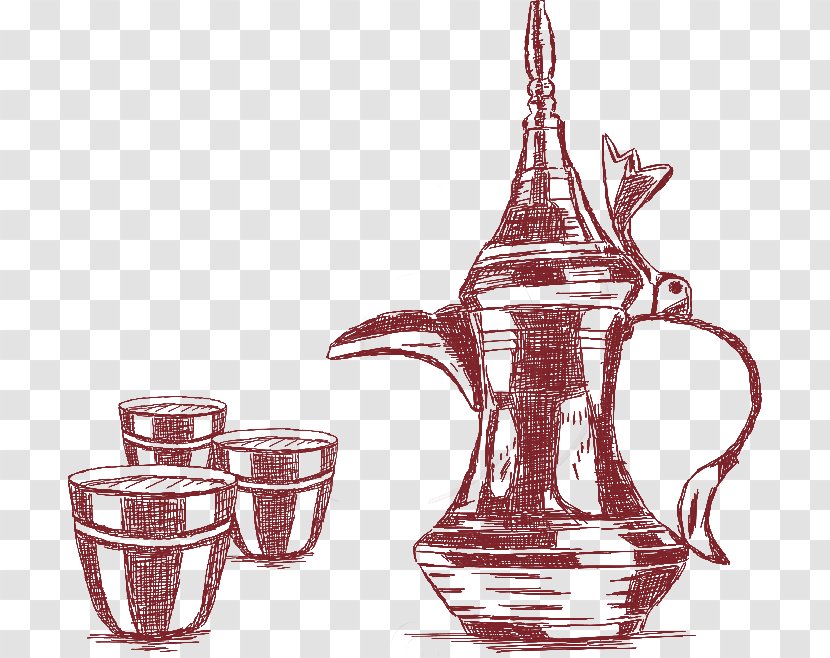 Arabic Coffee Cafe Dallah - Brewed Transparent PNG