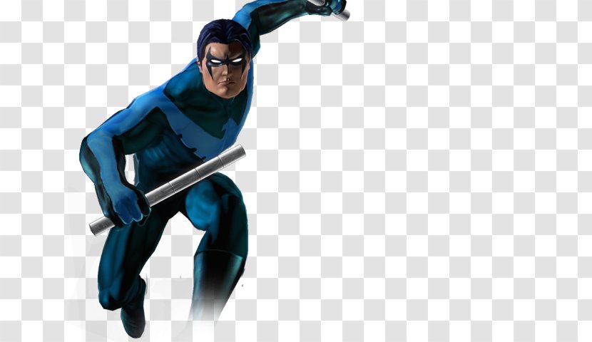 Dick Grayson Batman Robin Superhero DC Universe Online - Fictional Character - Mullet Transparent PNG