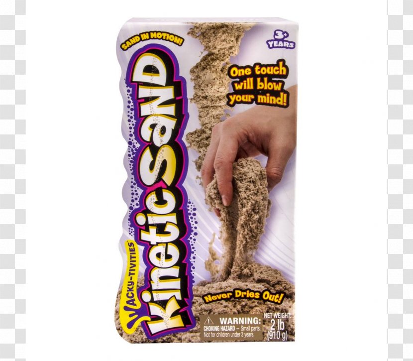 Kinetic Sand 2 Pound Brown Lb Pack Neon Purple Transparent PNG