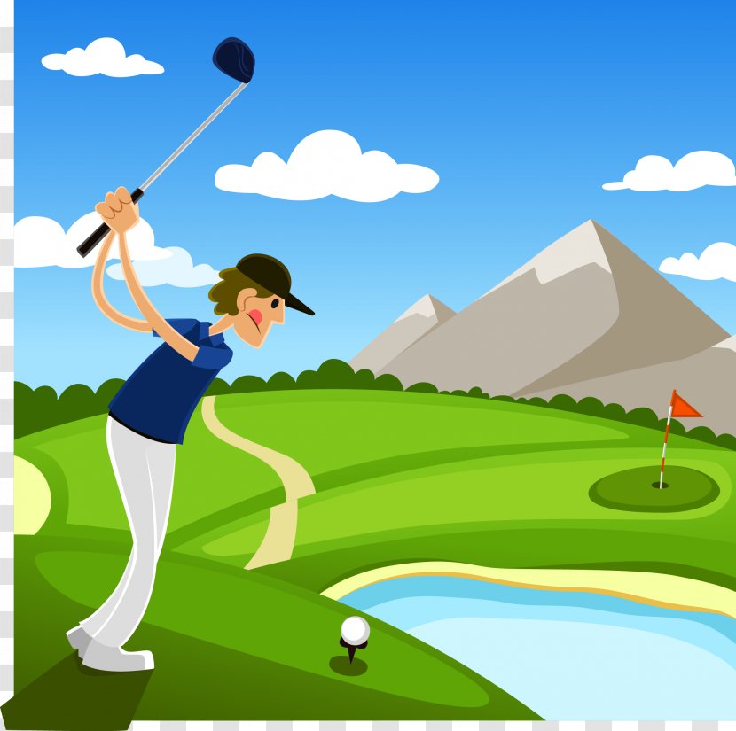 Golf Course Club Illustration - Pro Shop - Play Transparent PNG
