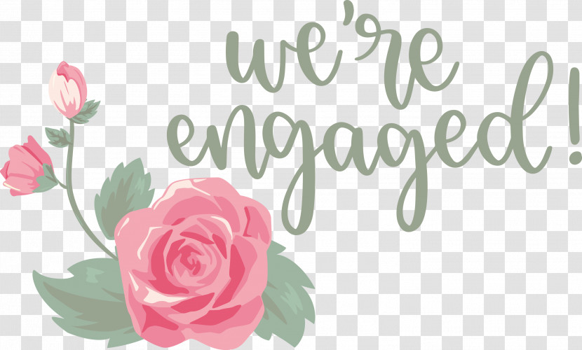 We Are Engaged Love Transparent PNG