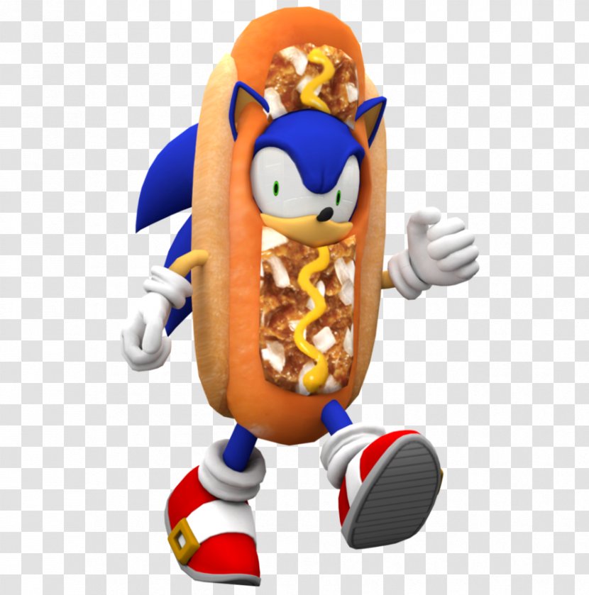 Sonic The Hedgehog Chili Dog Hot Drive-In - Action Figure Transparent PNG