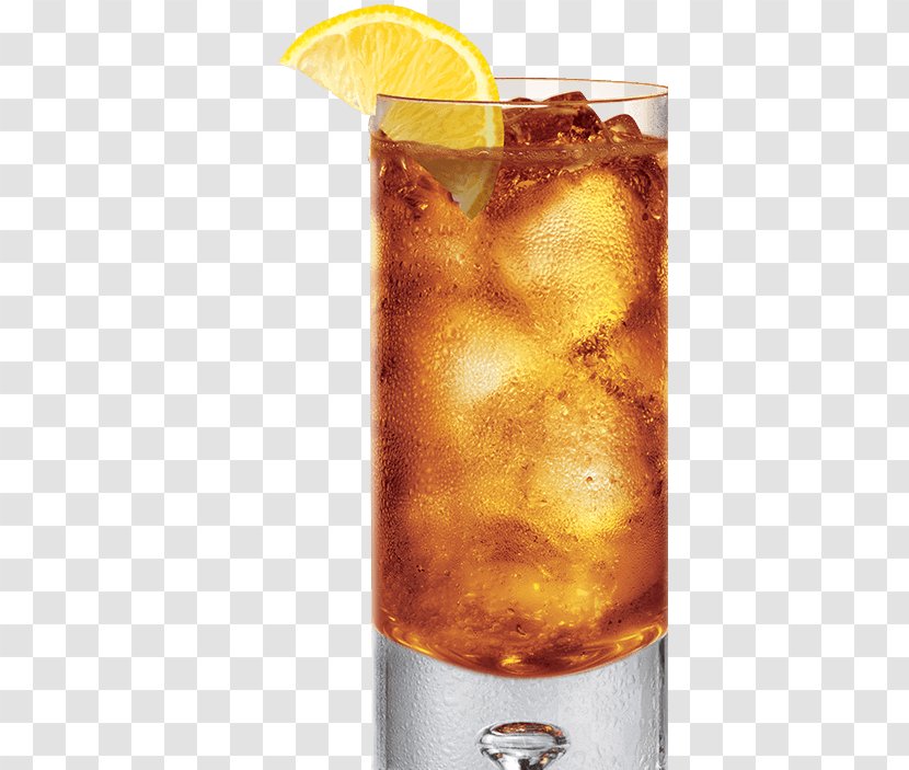 Rum And Coke Long Island Iced Tea Cocktail Garnish Bacardi - Harvey Wallbanger Transparent PNG