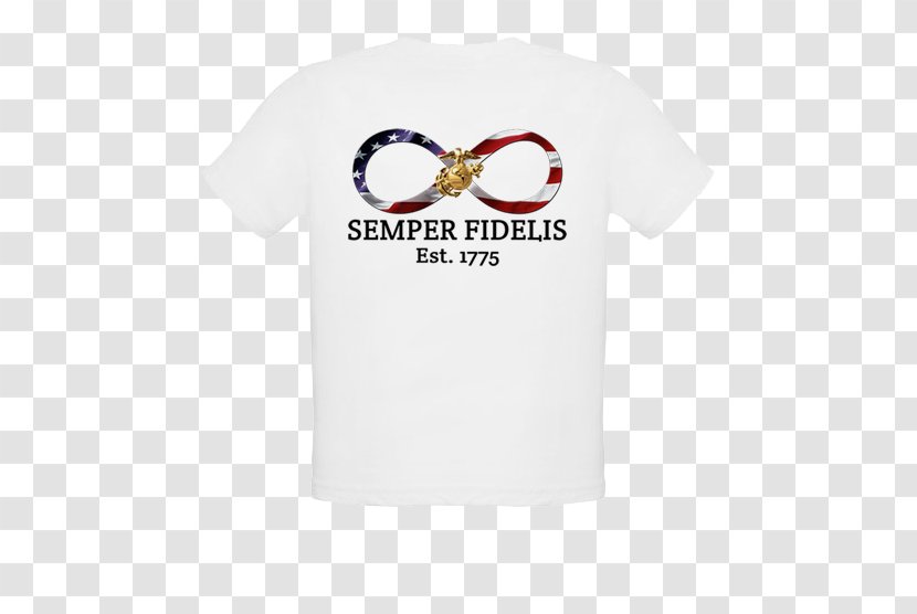 T-shirt Sleeve Outerwear Font - Heart - Semper Fidelis Transparent PNG