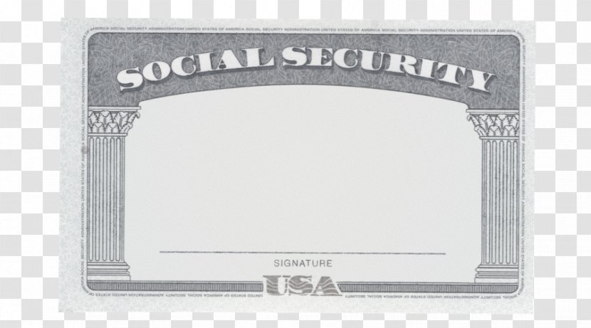 Social Security Administration Number Form I-9 United States - Document Transparent PNG