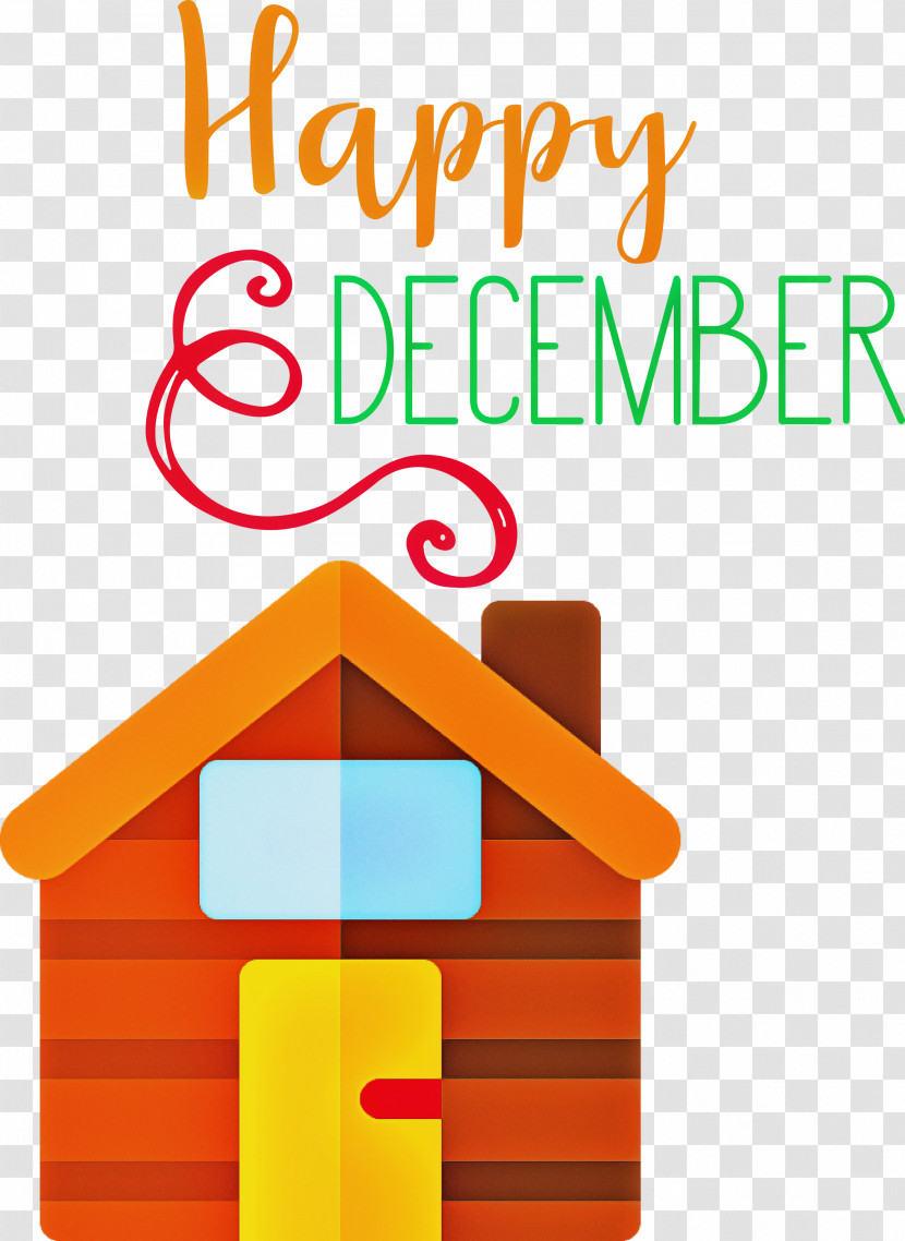 Happy December Winter Transparent PNG