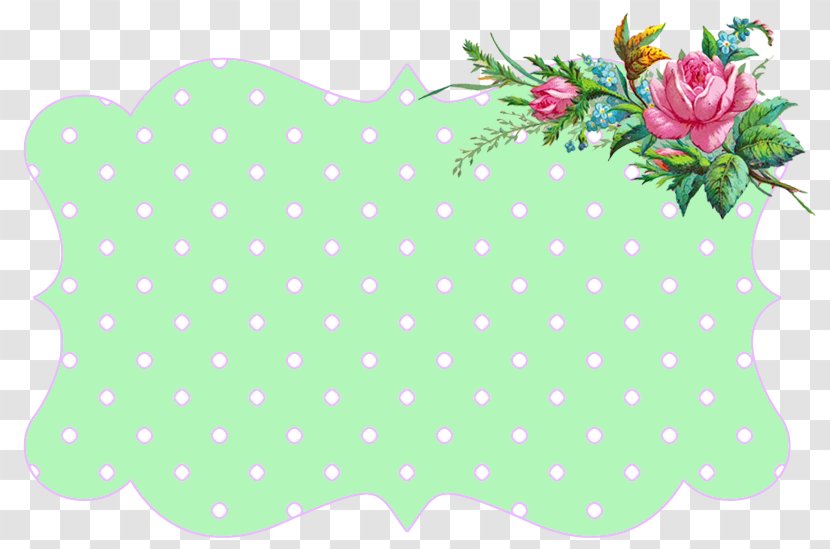 Picture Frames Flower Paper Clip Art - Pink - Green Floral Transparent PNG