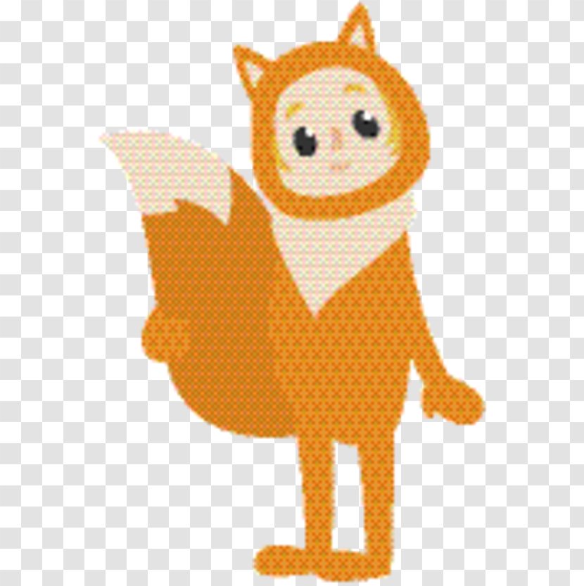 Cat And Dog Cartoon - Tail - Smile Red Fox Transparent PNG