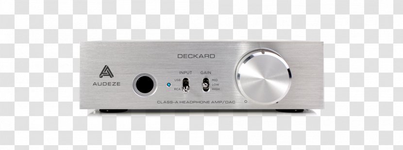 Audeze Deckard Headphones Audio Digital-to-analog Converter LCD-2 - Lcdi4 Inear - Headphone Amplifier Transparent PNG