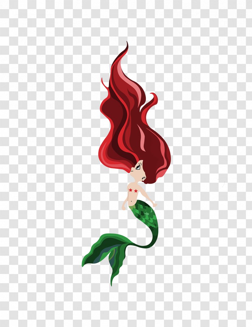 Plant Chili Pepper Mermaid Transparent PNG