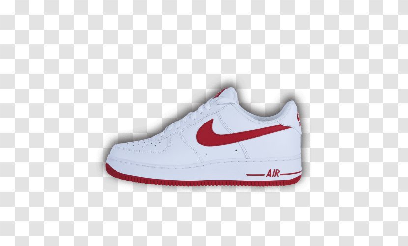 Skate Shoe Sneakers Basketball - Red - Nike Air Force Transparent PNG