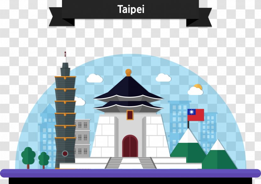 Taipei 101 Building Illustration - Architecture - City Transparent PNG