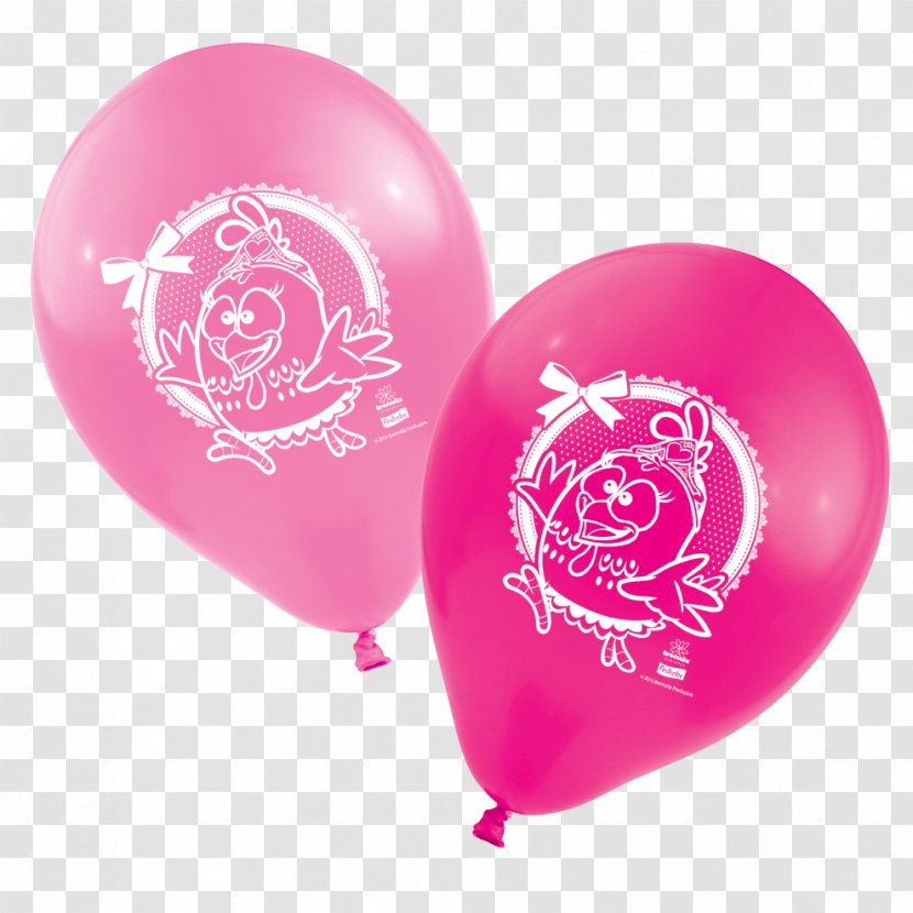 Toy Balloon Galinha Pintadinha Party Birthday - Magenta - Eat Fest Transparent PNG