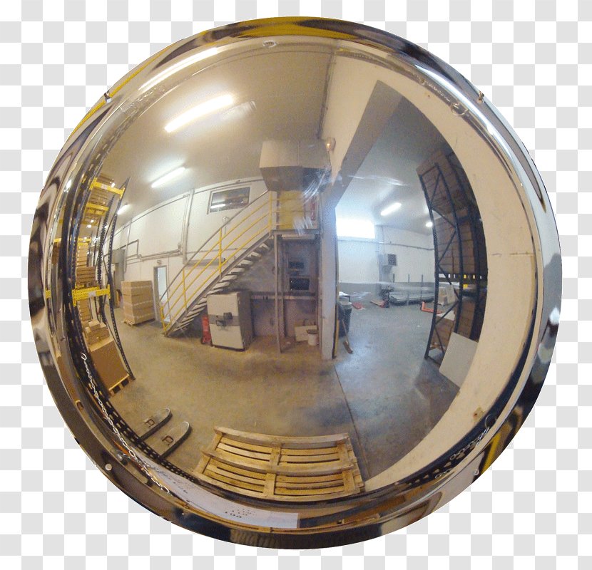 Curved Mirror Wall Sphere Konvexspiegel - House Transparent PNG