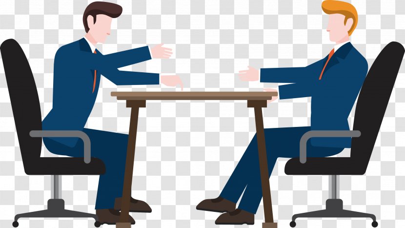 Businessperson Organization Management Meeting - Business - Cartoon Furniture Transparent PNG