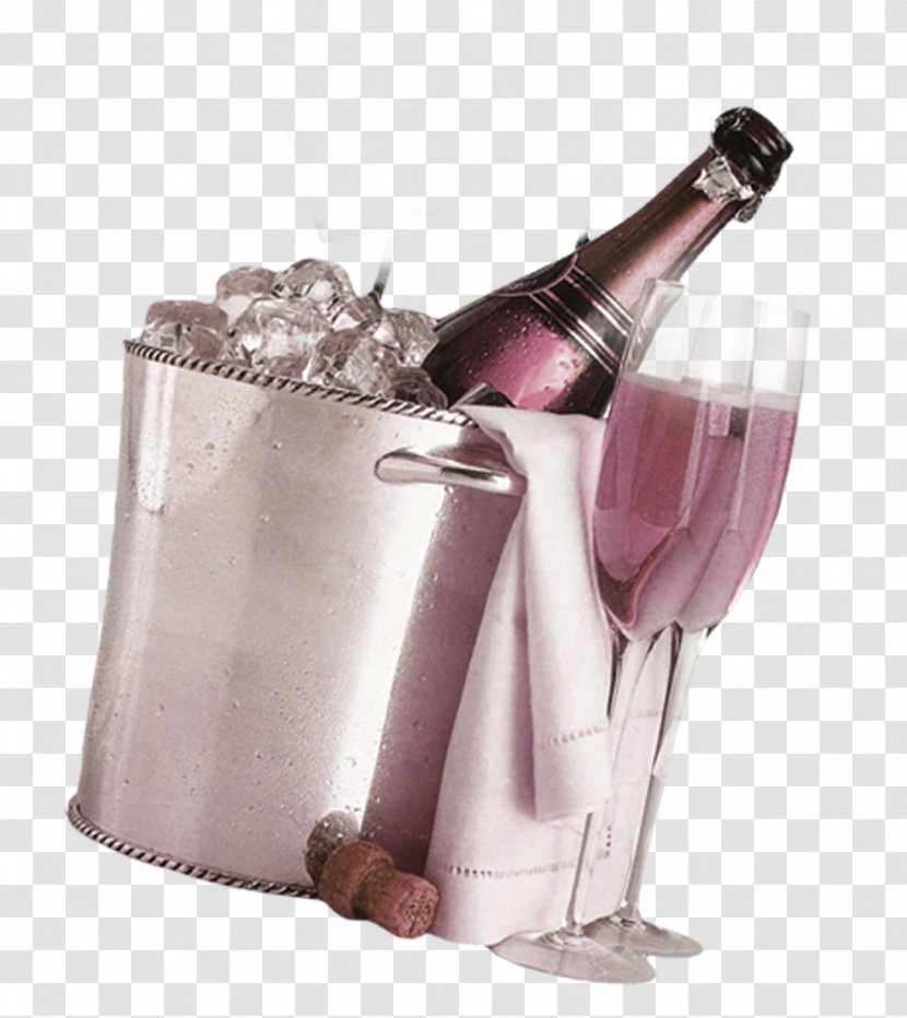 Champagne Wine Cocktail Ice Bucket Challenge - Barrel Transparent PNG