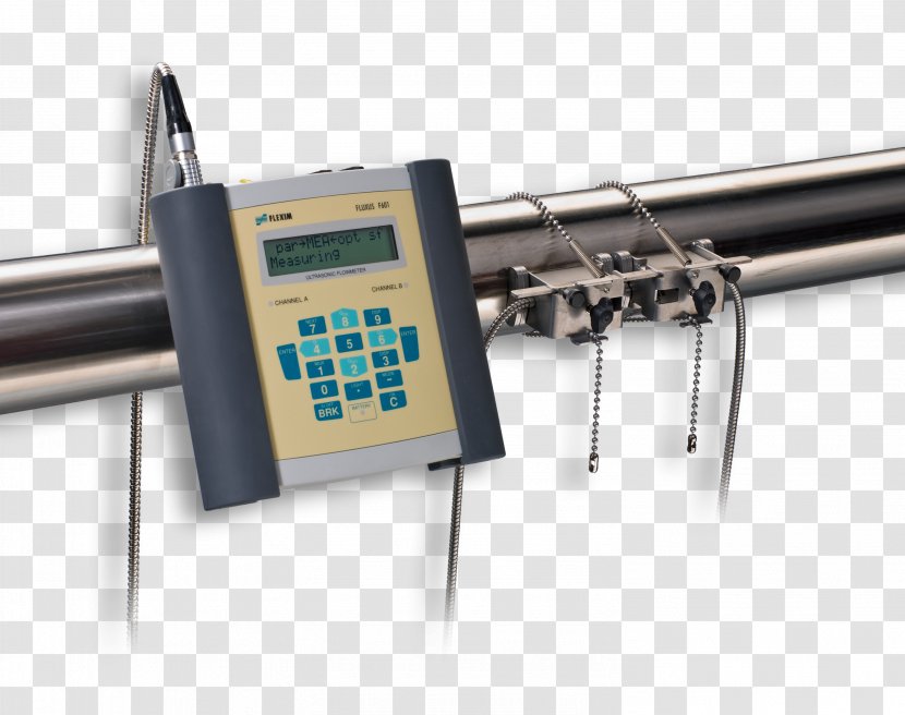 Flow Measurement Ultrasonic Meter Akışmetre Gas Liquid - Sensor Transparent PNG