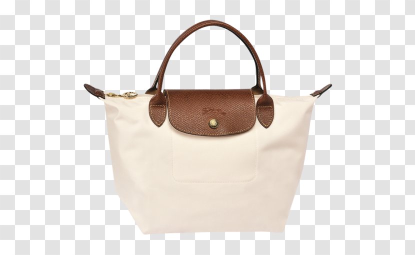 Tote Bag Longchamp Leather France - Pliage Transparent PNG