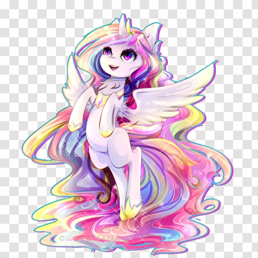 Pony Princess Celestia Twilight Sparkle DeviantArt Fan Art - Flower - Fairy Transparent PNG