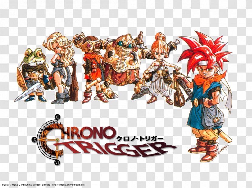 Chrono Trigger Cross Final Fantasy Chronicles PlayStation Super Nintendo Entertainment System - Cartoon - Photos Transparent PNG
