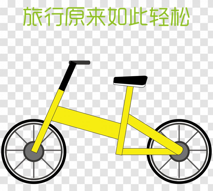Bicycle Frames Wheels Vector Graphics Transparent PNG