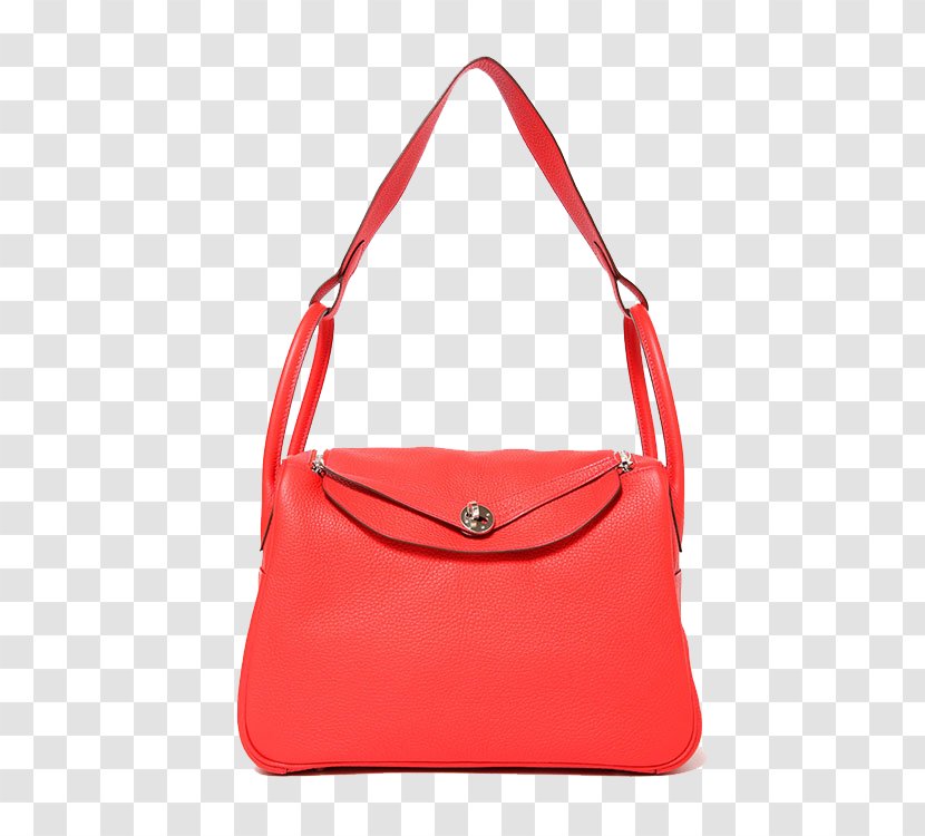 Hobo Bag Hermxe8s Leather Handbag Red - Designer - Hermes Transparent PNG